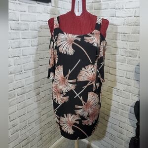 ROBBIE Bee Cold Shoulder Dress. Size 1X